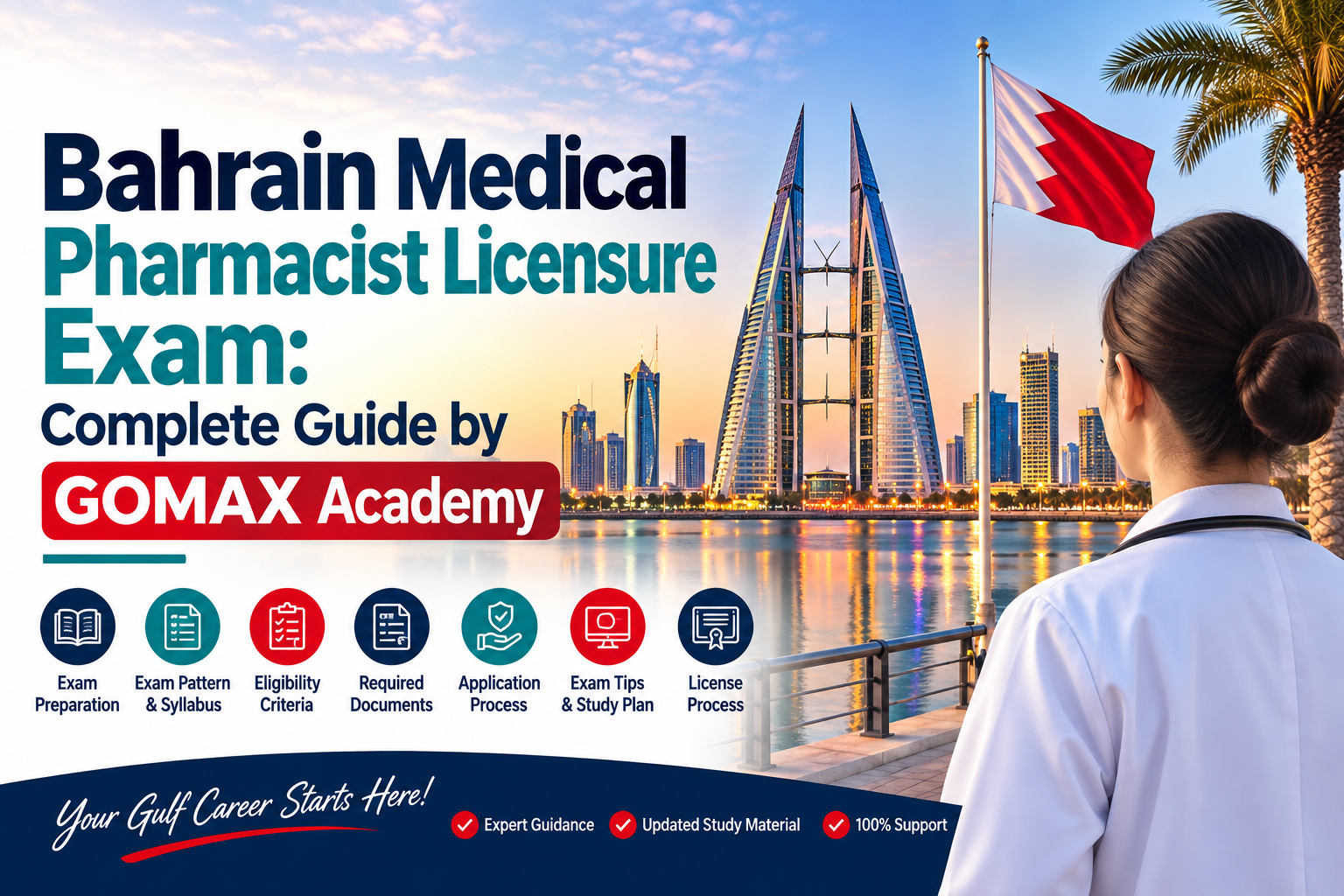 Bahrain Medical Pharmacist Licensure Exam: Complete Guide by GOMAX Academy